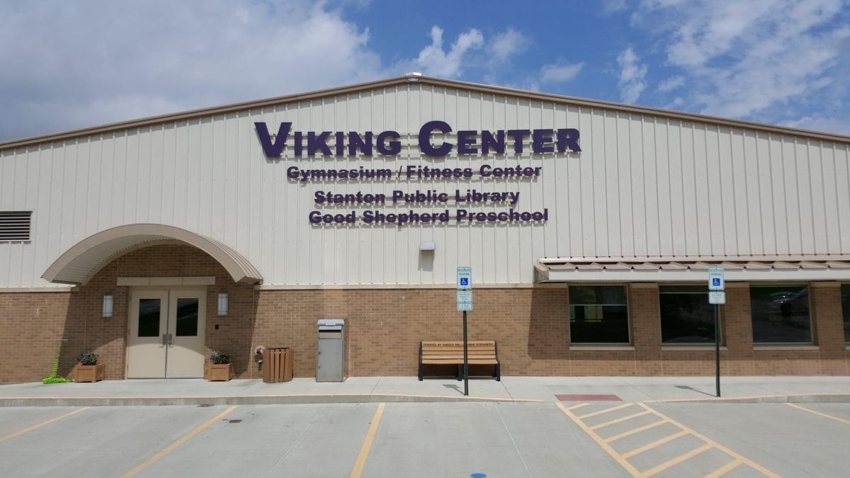 Viking Center Exterior Signage Front